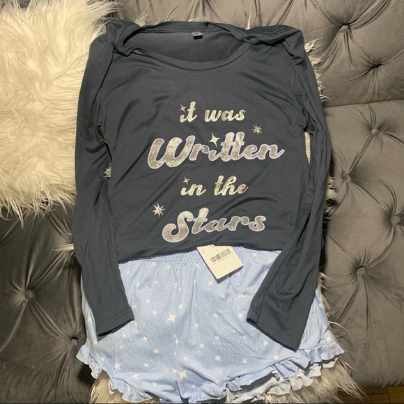 NWT shorts and Long Sleeve Pajamas Large - Picture 13 of 14